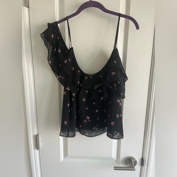 ALICE BLUE Bernie Cold Shoulder Cropped Blouse - Large - Picture 5 of 9